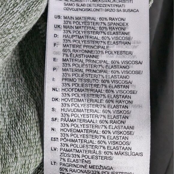 Adidas Cosy Cover Up Cowl Neck Hoodie Raglan Sleeve Athletic Gray Size M - Picture 7 of 9